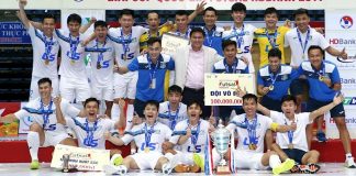 CLB futsal Thái Sơn Nam lần thứ 8 vô địch quốc gia trong 11 năm