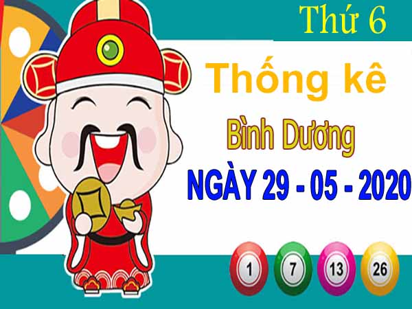 Thống kê XSBD ngày29/5/2020 – Thống kê xổ số Bình Dương thứ 6