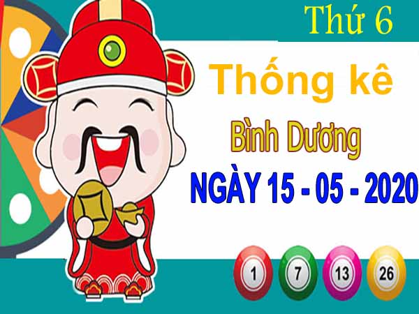 Thống kê XSBD ngày 15/5/2020 – Thống kê KQXS Bình Dương thứ 6