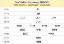 Phân tích KQXSCM ngày 21/09/2020- phân tích xổ số cà mau thứ 2 chuẩn