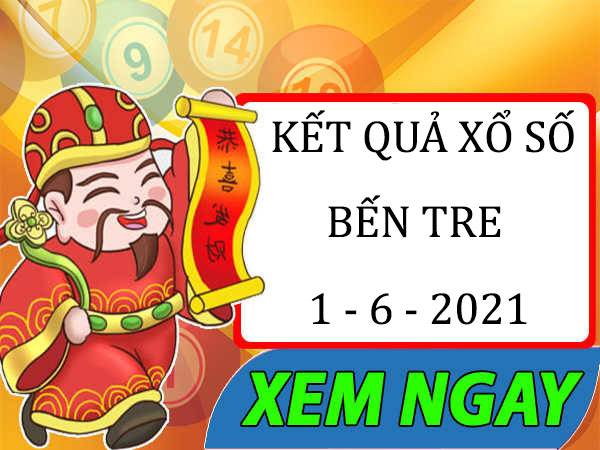 Soi cầu kết quả sổ xố Bến Tre thứ 3 ngày 1/6/2021