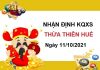 Nhận định KQXSTTH ngày 11/10/2021