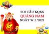 Soi cầu XSQNM ngày 9/11/2021