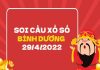 Soi cầu XSBD ngày 29/4/2022 chốt giải đặc biệt thứ 6