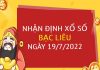 Nhận định xổ số Bạc Liêu ngày 19/7/2022 thứ 3 hôm nay