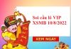 Soi cầu lô VIP KQXSMB 10/8/2022