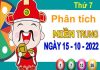 Phân tích XSMT ngày 15/10/2022 - Dự đoán xổ số miền Trung thứ 7