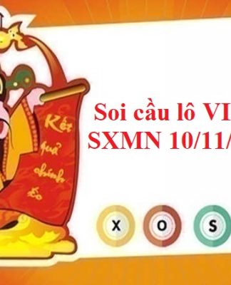 Soi cầu lô VIP SXMN 10/11/2022