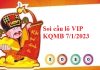 Soi cầu lô VIP KQMB 7/1/2023