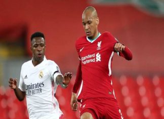 Tin Liverpool 15/3: Fabinho đánh giá cao tài năng của Vinicius