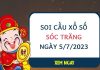 Soi cầu bạch thủ xổ số Sóc Trăng ngày 5/7/2023 thứ 4 hôm nay