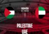 Soi kèo trận Palestine vs UAE