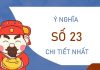 Ý nghĩa số 23 - Tìm hiểu bộ số tài lộc đi cùng số 23