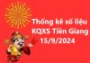 Thống kê số liệu KQXS Tiền Giang 15/9/2024