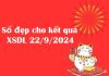 Số đẹp cho kết quả XSDL 22/9/2024