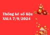 Thống kê số liệu XSLA 7/9/2024