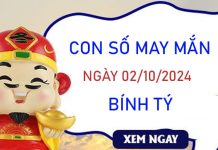 Con số may mắn Bính Tý 2/10/2024 rót lộc giàu sang