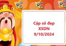 Cặp số đẹp XSDN 9/10/2024