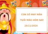 Con số tài lộc tuổi Mão ngày 29/11/2024 hôm nay phát lộc