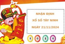 Thống kê phân tích xổ số Tây Ninh 21/11/2024