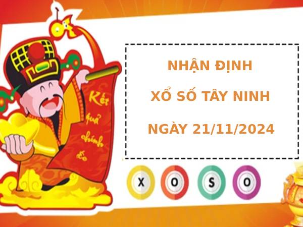 Thống kê phân tích xổ số Tây Ninh 21/11/2024