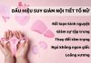 Dấu hiệu suy giảm nội tiết tố nữ cần nhận biết sớm