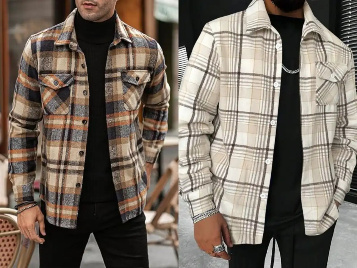 lưu ý khi phối đồ với flannel nam