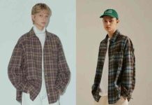phối đồ với flannel nam