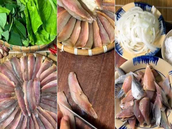 Sơ chế cá trích