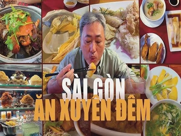 Food tour đêm Sài Gòn ăn từ tối đến sáng vẫn chưa hết món