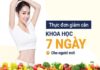 Thực đơn giảm cân cho người mới bắt đầu an toàn hiệu quả