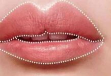 môi trên dày hơn môi dưới