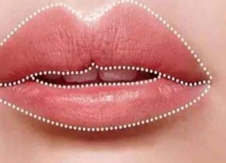 môi trên dày hơn môi dưới