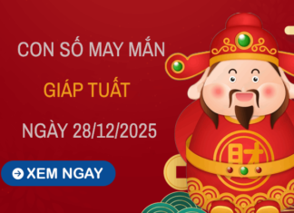 Con số may mắn tuổi Giáp Tuất theo thời tiết ngày 28/12/2025