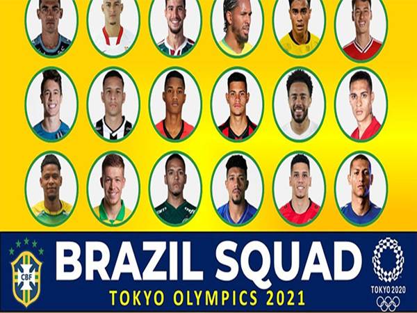 Tổng quan đội hình Olympic Brazil 2021