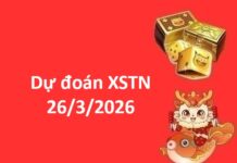 Dự đoán XSTN 26/3/2026