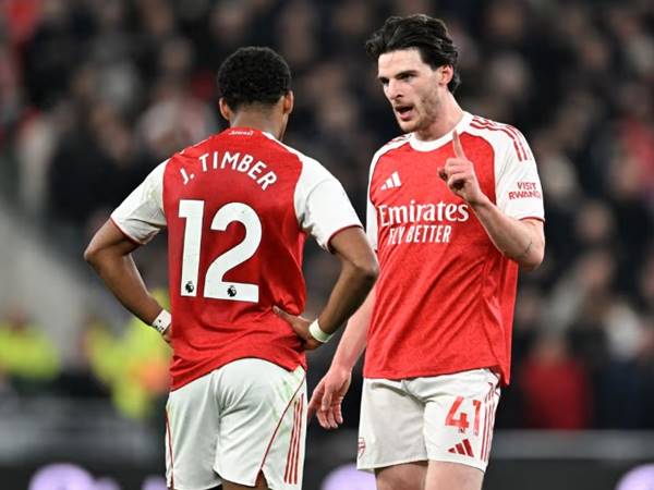 Tầm quan trọng của Jurrien Timber và Declan Rice tại Arsenal