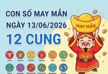 Giải mã con số may mắn 12 cung hoàng đạo ngày 13/06/2026