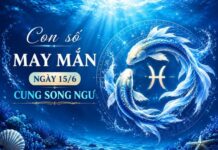 Con số may mắn ngày 15/6 cung Song Ngư đón cơ hội mới