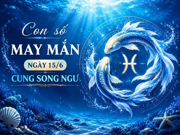 Con số may mắn ngày 15/6 cung Song Ngư có ý nghĩa gì